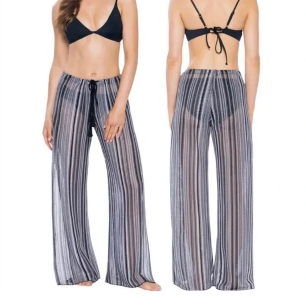 Becca seaside striped beach pants